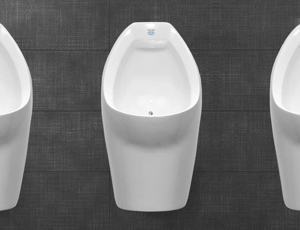 Falcon Waterfree Urinal – Flax + Velocity Cartridge